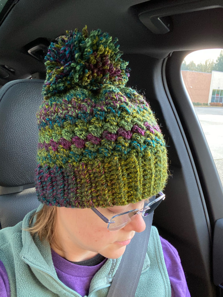 BORDER PATERN - Wool hat loom knitting : r/LoomKnitting